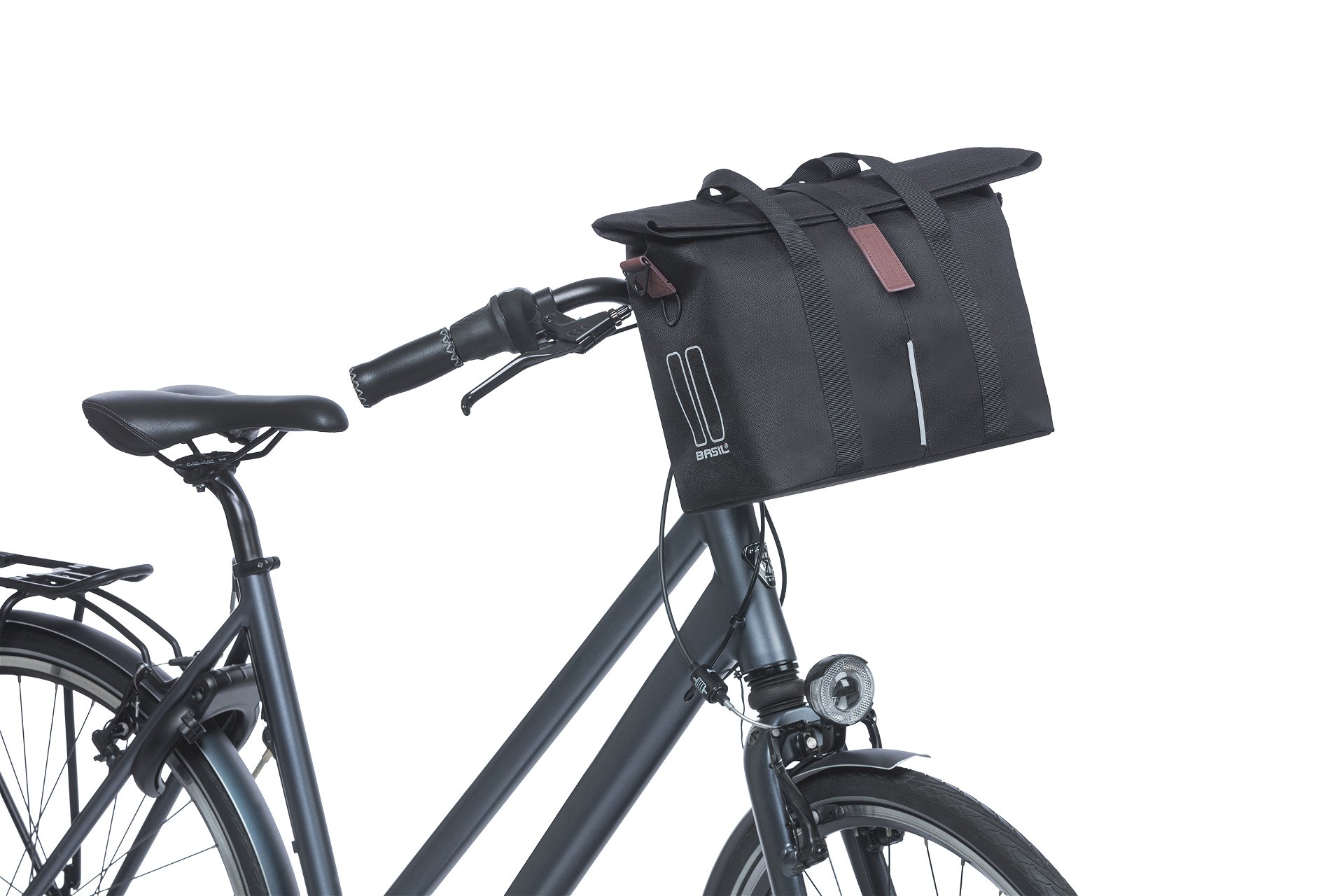 City Fahrradhandtasche MIK-KF-Haken, schwarz