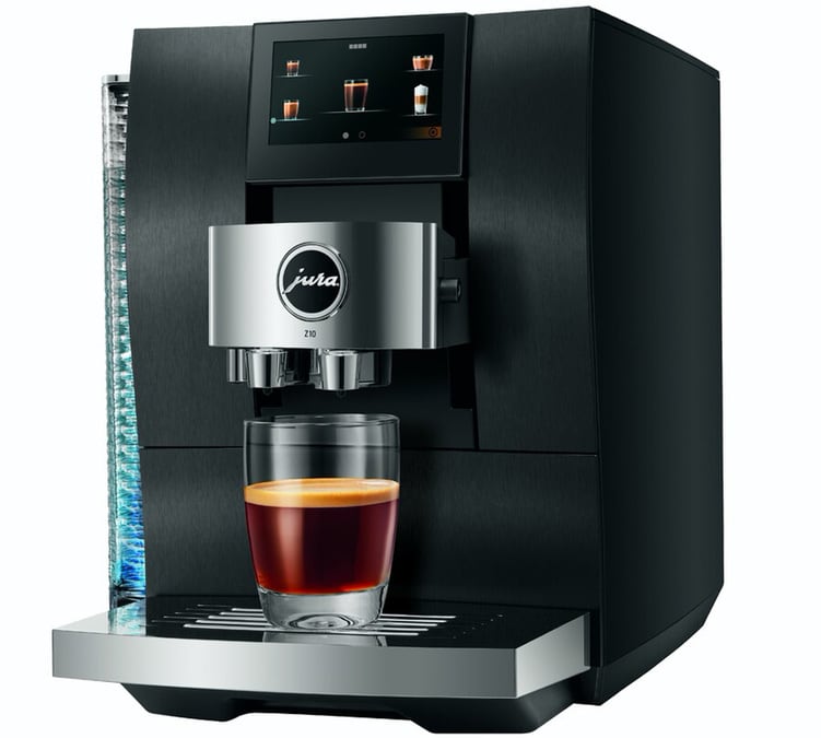 JURA Z10 Aluminium Black EA Smart Connect inclus Garantie 3 ans + Mug Contigo OFFERT Coloris:Noir