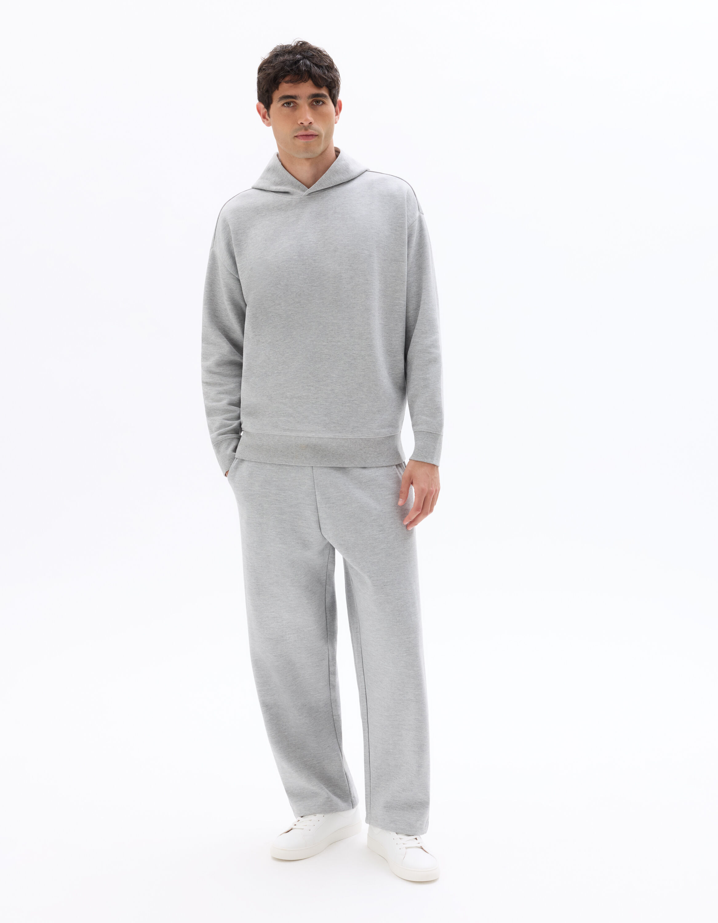 Pantalon de jogging oversize - gris