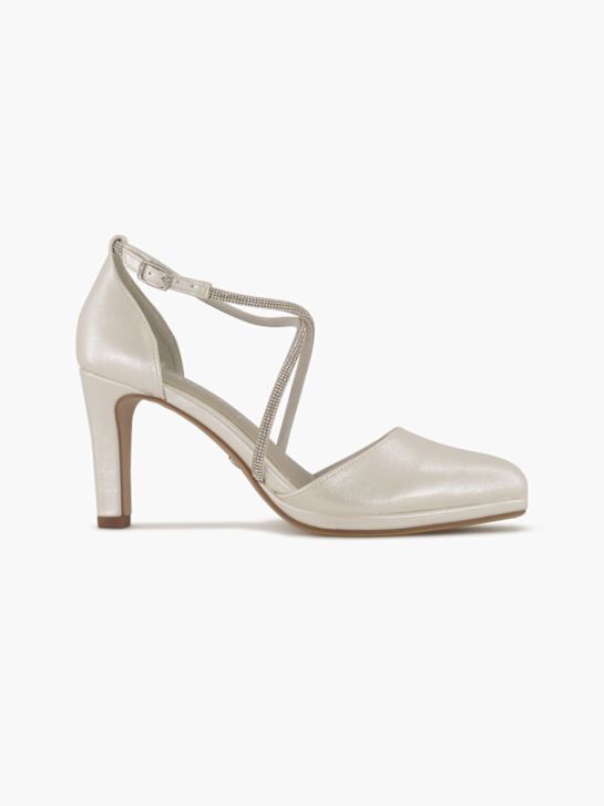 Tamaris Spangenpumps Silber