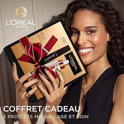 Coffret Cadeau - Sérum Vitamine C, Mascara Telescopic Lift, Rouge à Lèvres liquide Mat