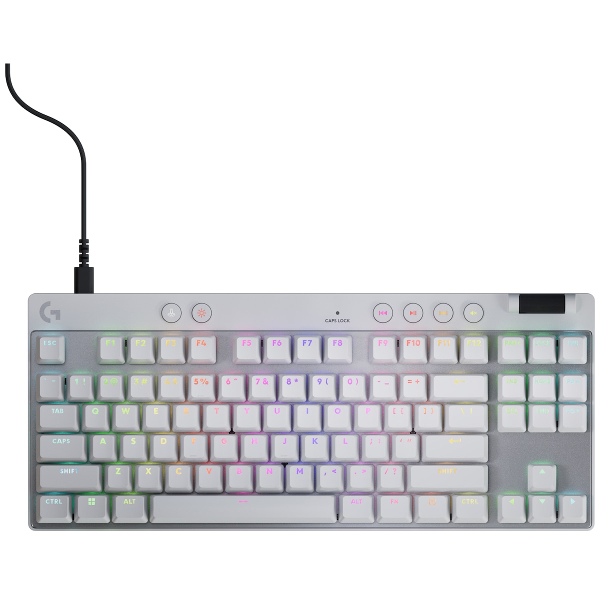 Logitech G - Pro X TKL Rapid Trigger gamingtastatur (hvit)