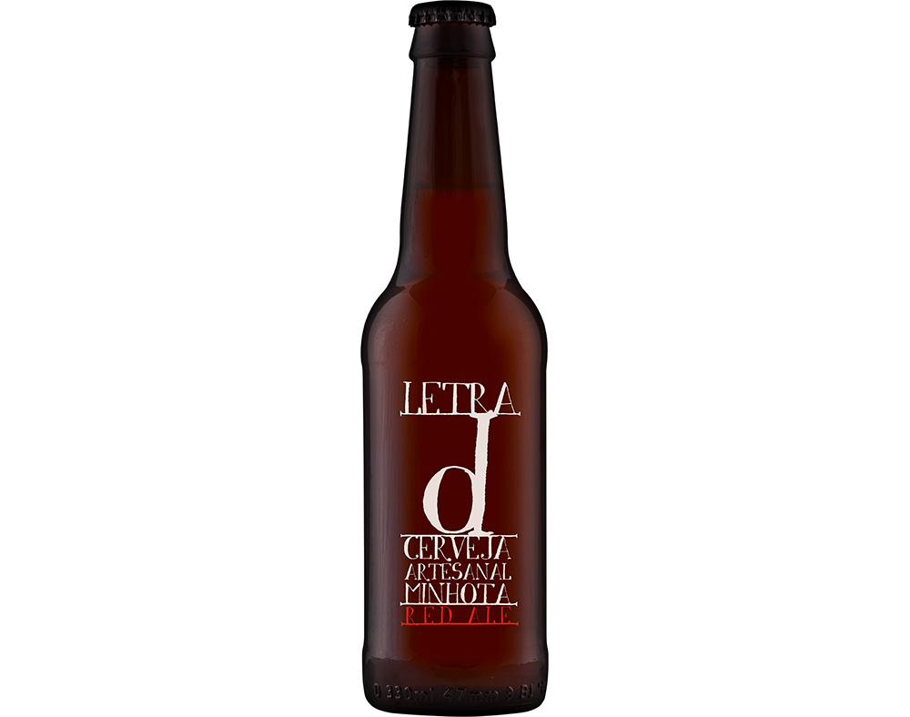 CERVEJA LETRA D RED ALE 0.33L