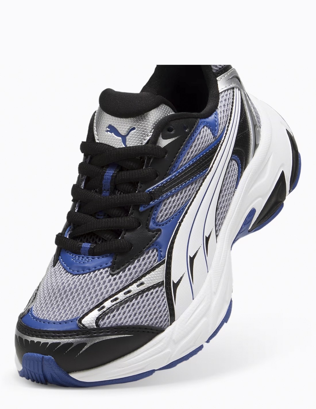 puma Sneakers Femme Morphic Blanc/Gris/Noir/Bleu