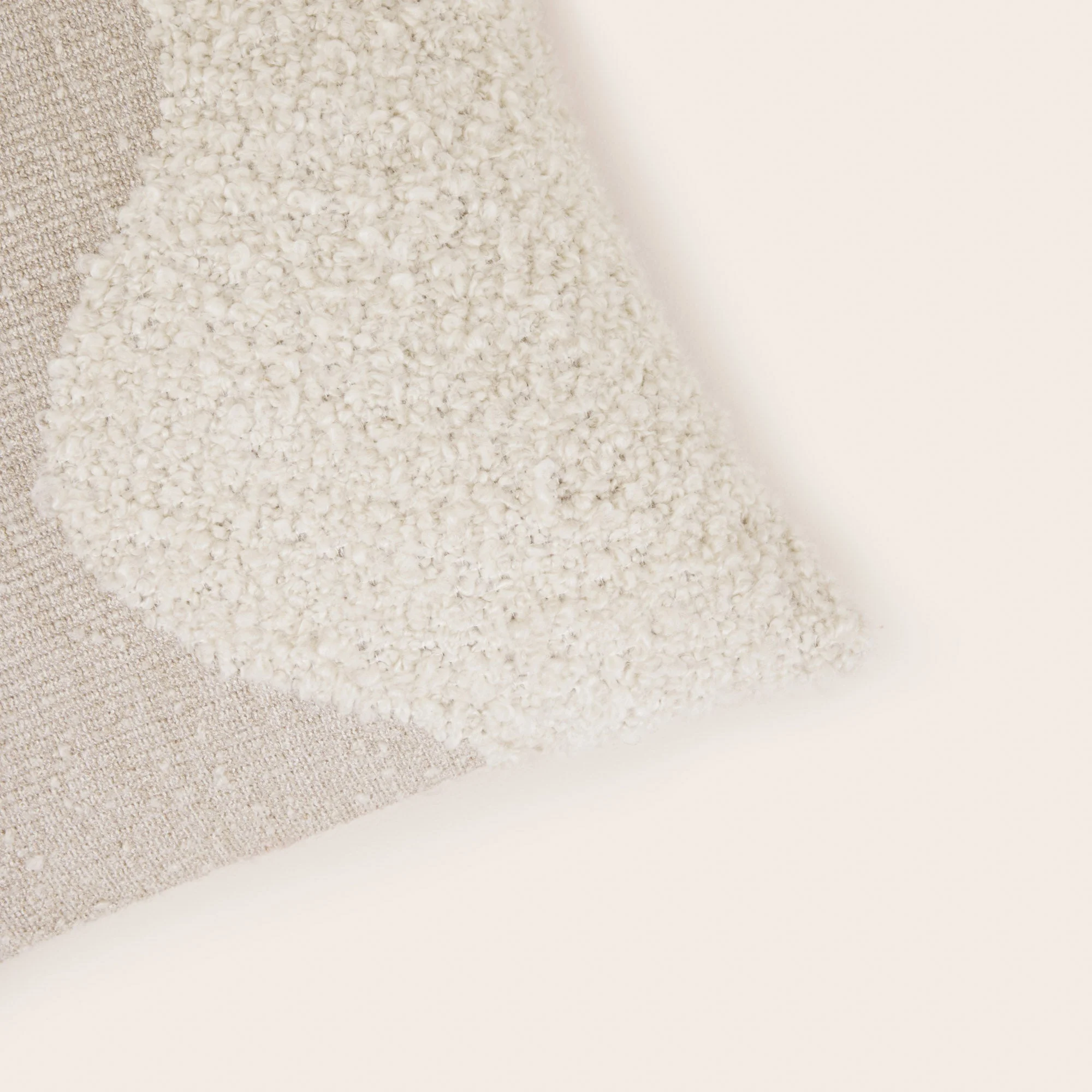 FLOKIE - Housse de coussin | Beige
