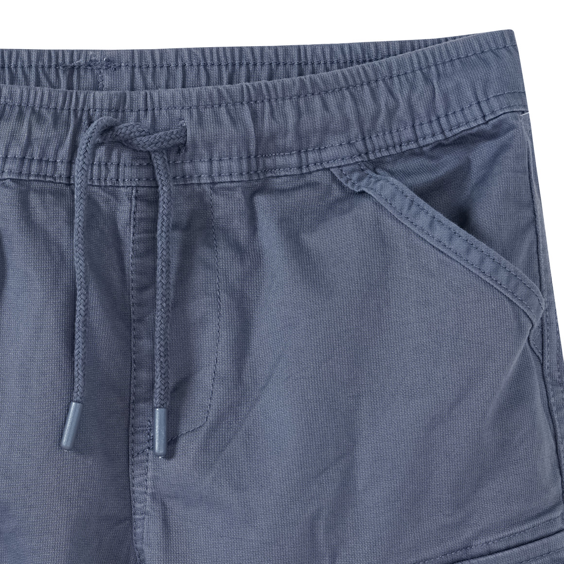 Yigga Jungen Cargo-Shorts mit Tunnelzug dunkelblau