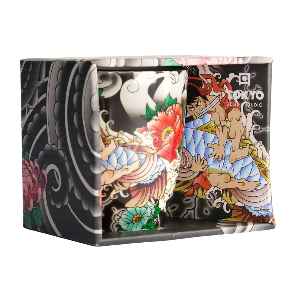 Tokyo Design Studio  Yakuza Carp kop, mønstret -  380 ml