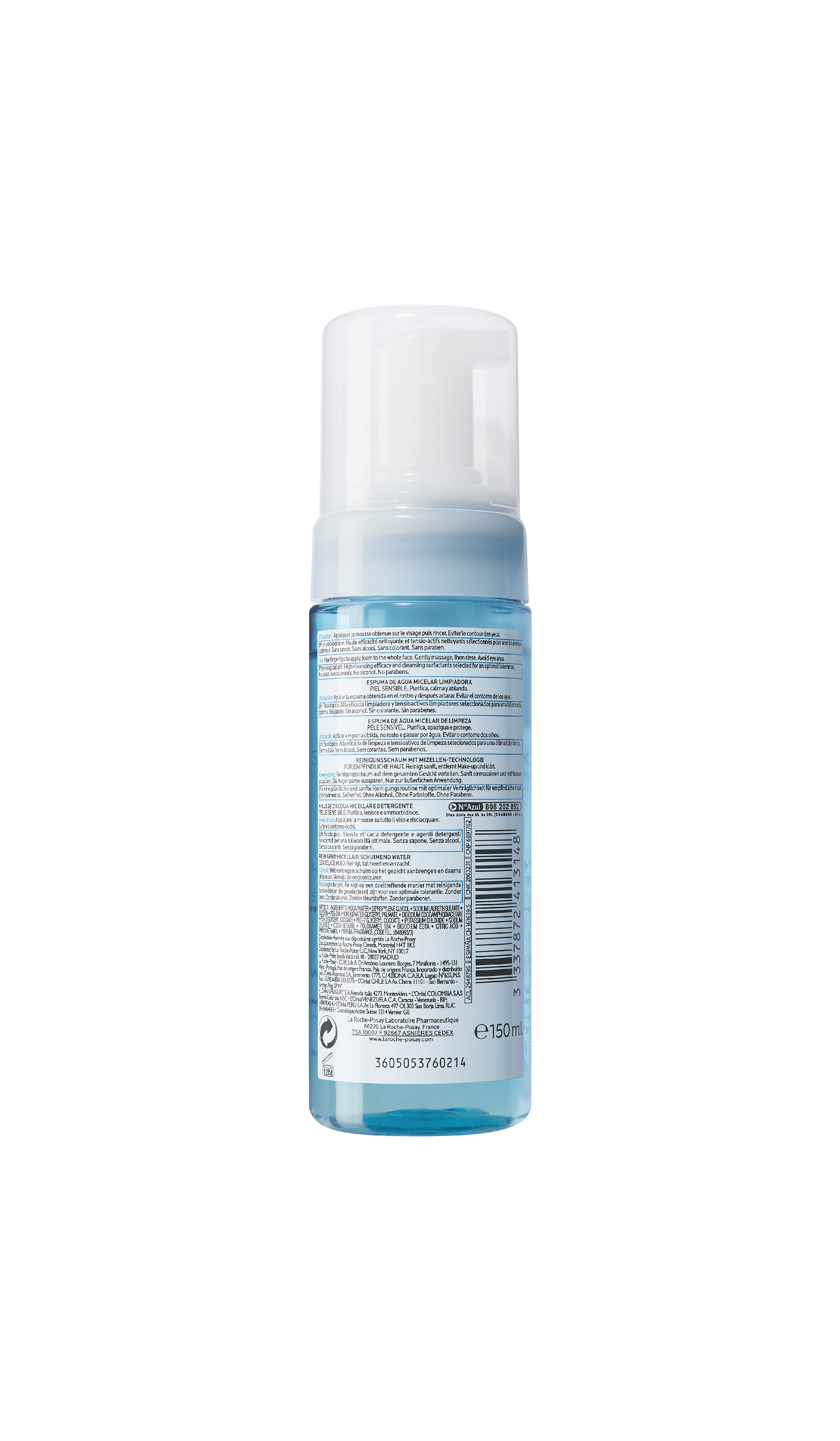 La Roche-Posay Physiologischer Reinigungsschaum<br>150 ml, Lotion
