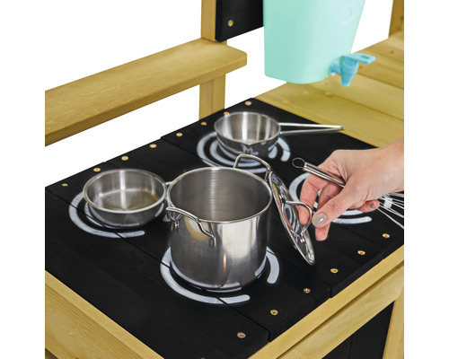 TP TOYS Houten Luxe Kinderspeelkeuken met Accessoires
