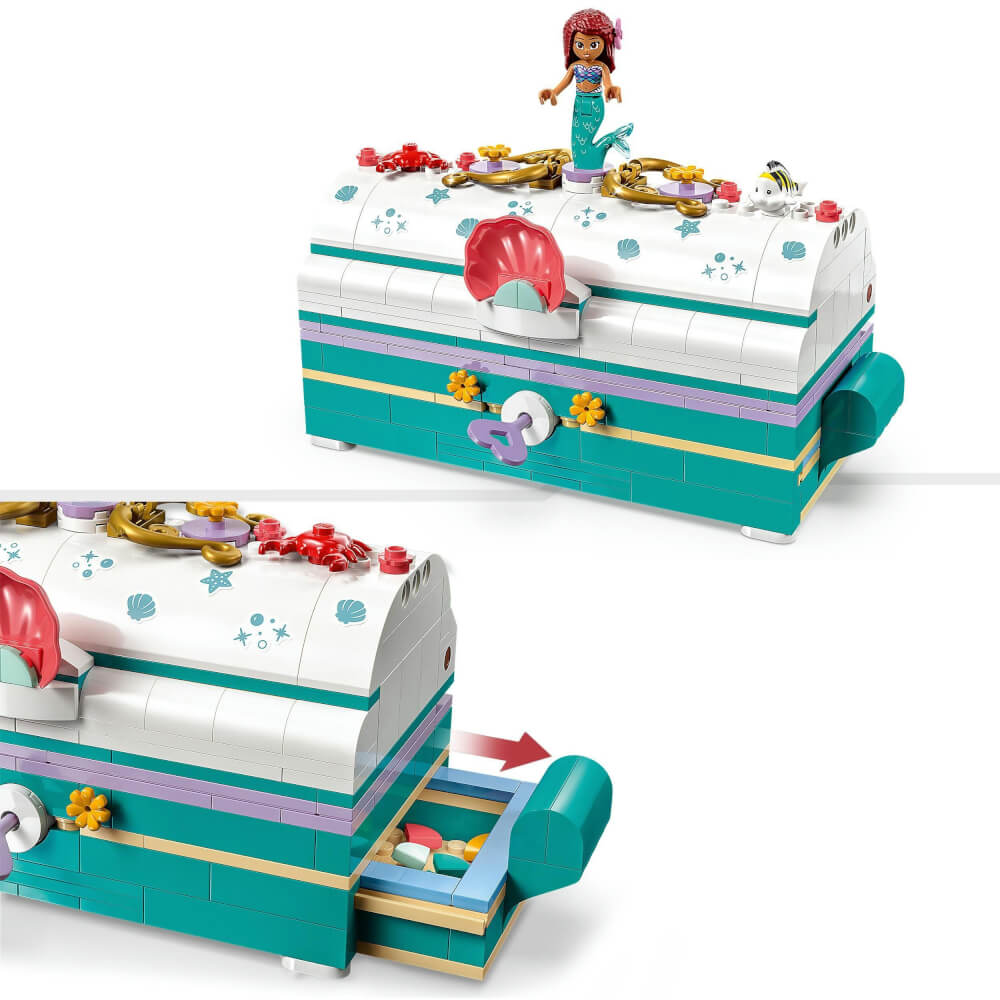 LEGO® Disney Prinzessin 43229 Arielles Schatztruhe, seltenes Set