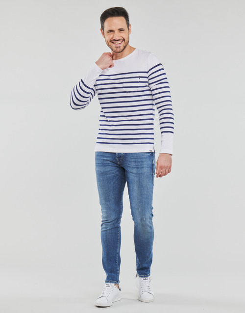 Scotch & Soda - Singel Slim Tapered Jeans In Organic Cotton  Blue Shift Azul