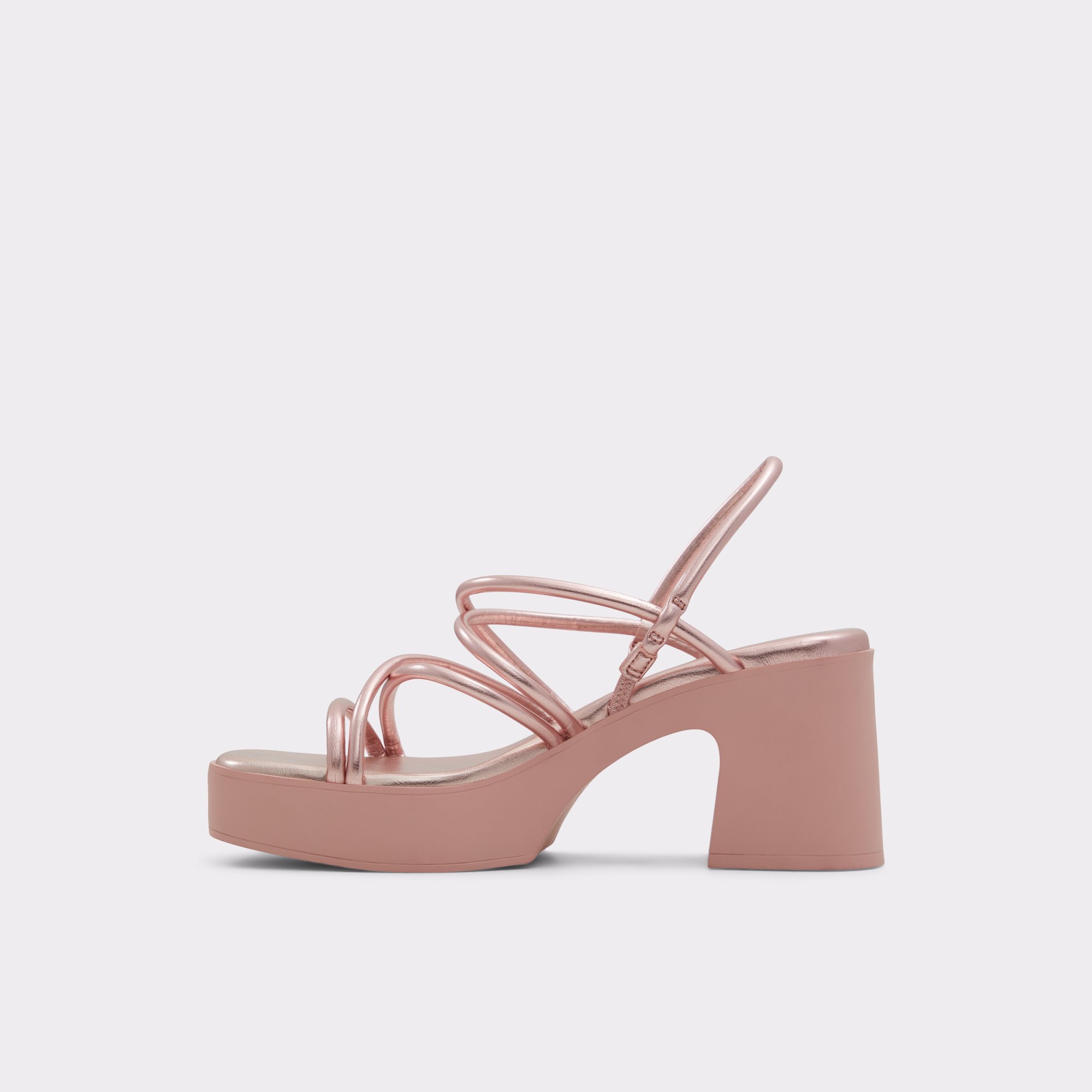 Slay Light Pink Women Platform sandals