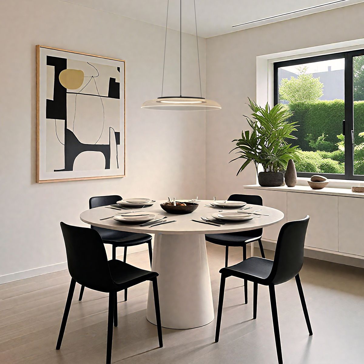 Design hanglamp zwart en transparant 3-staps dimbaar - Scacrylic