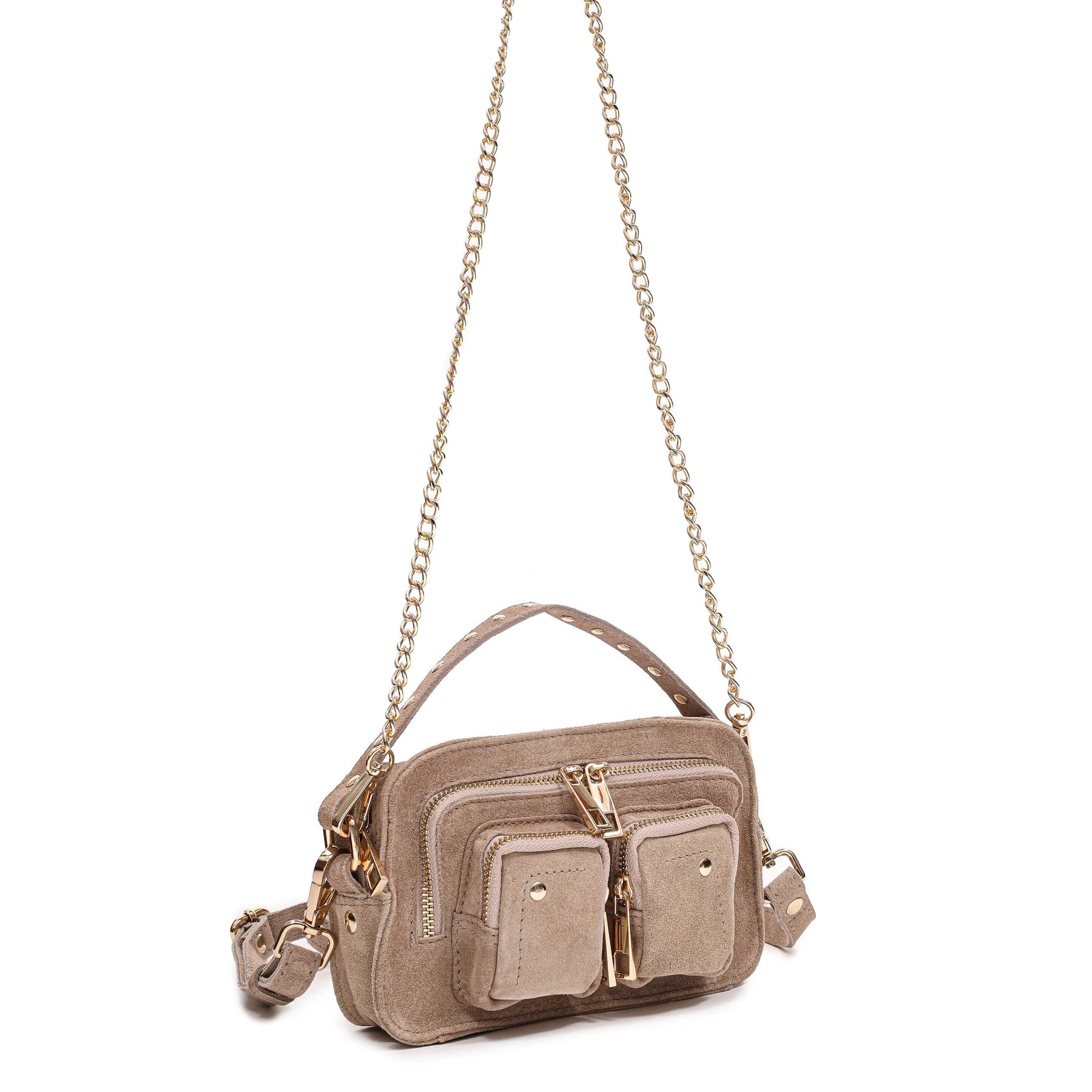 Núnoo Helena Suede W. Gold beige