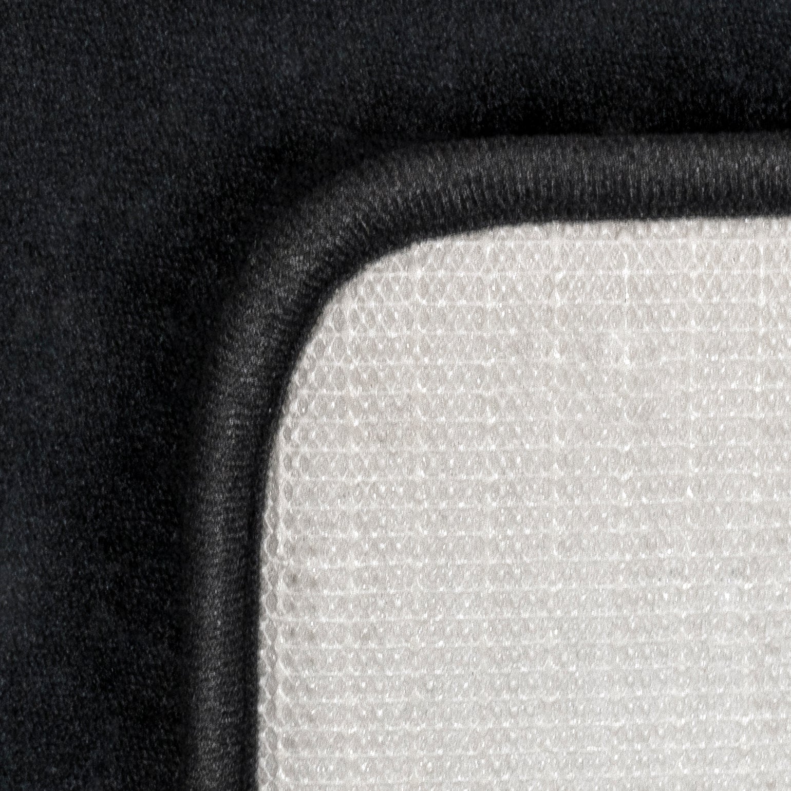 QUVIO Badmat 50 x 80 cm - Zwart