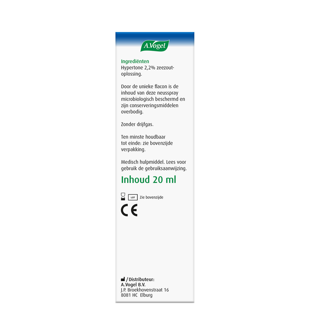 A.Vogel Cinuforce neusspray sterk (20 ml)