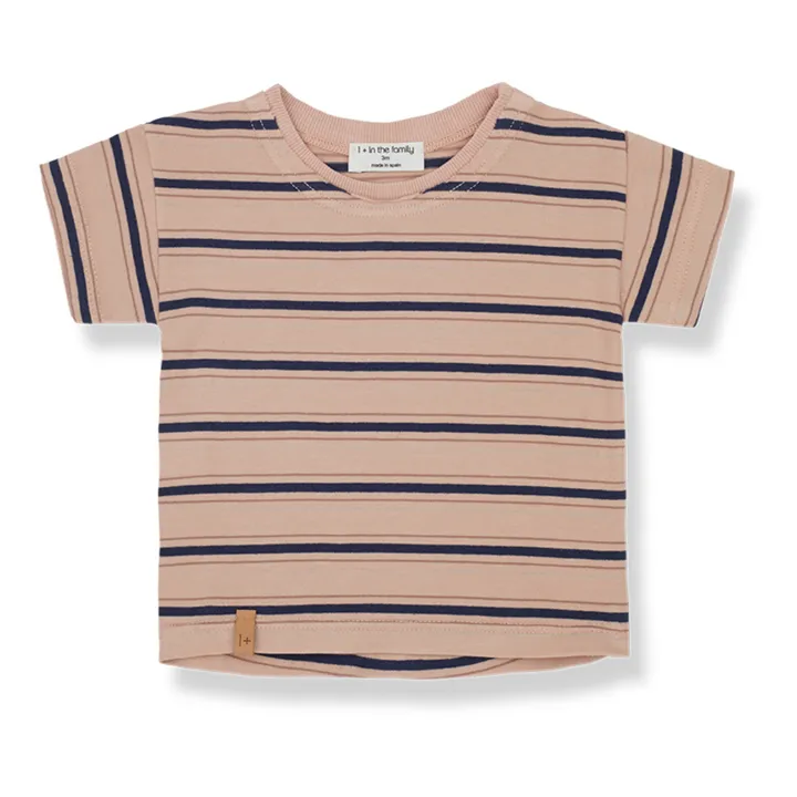 1+ in the family T-Shirt Vintage Jones | Rose