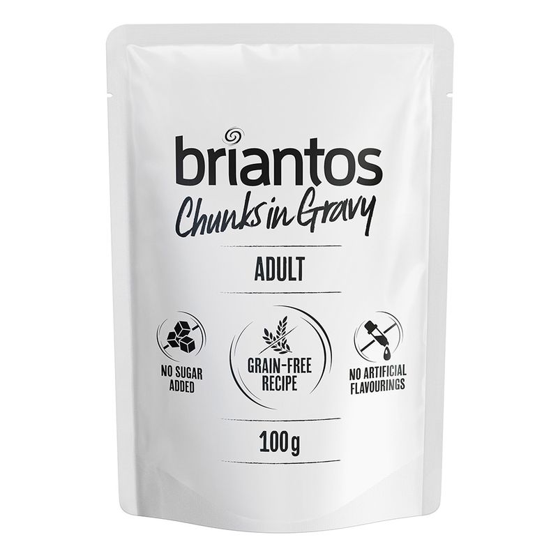 Offre d'essai Briantos 4 x 100 g pour chien ✓ pas cher