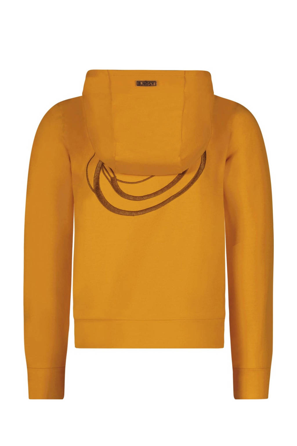 B.Nosy hoodie Sep met backprint oranje