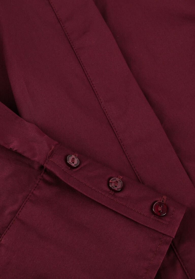 bordeaux co'couture midi jurk poppy shirt long dress