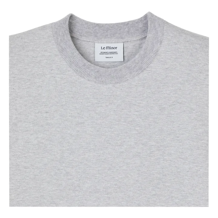 Le Minor T-shirt Vic | Gris chiné