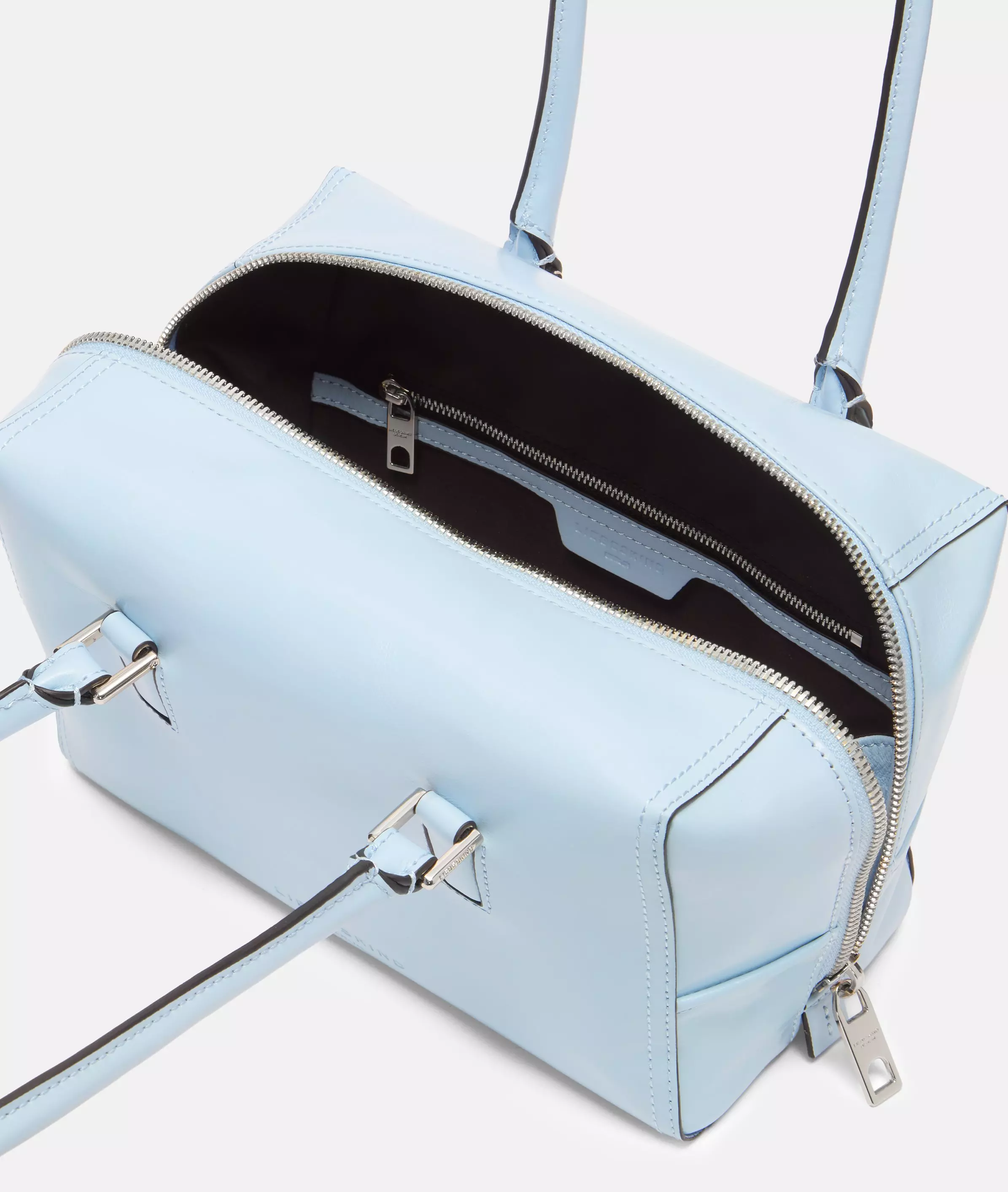 Archive Kayla Satchel S Handy leather shoulder bag with glossy finish