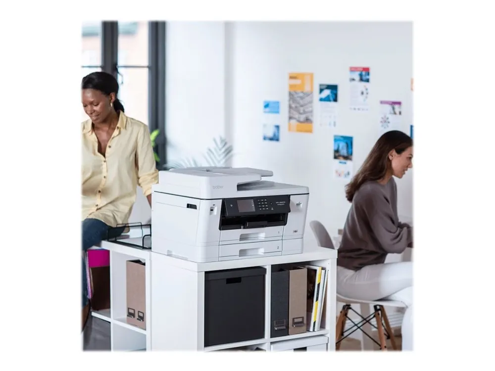 Brother MFC-J6940DW - Multifunktionsprinter - farve - blækprinter - A3 (medie) - op til 25 spm (kopiering) - op til 28 spm (udskriver) - 600 ark - 33.6 Kbps - USB 2.0, LAN, Wi-Fi(n), USB vært, NFC