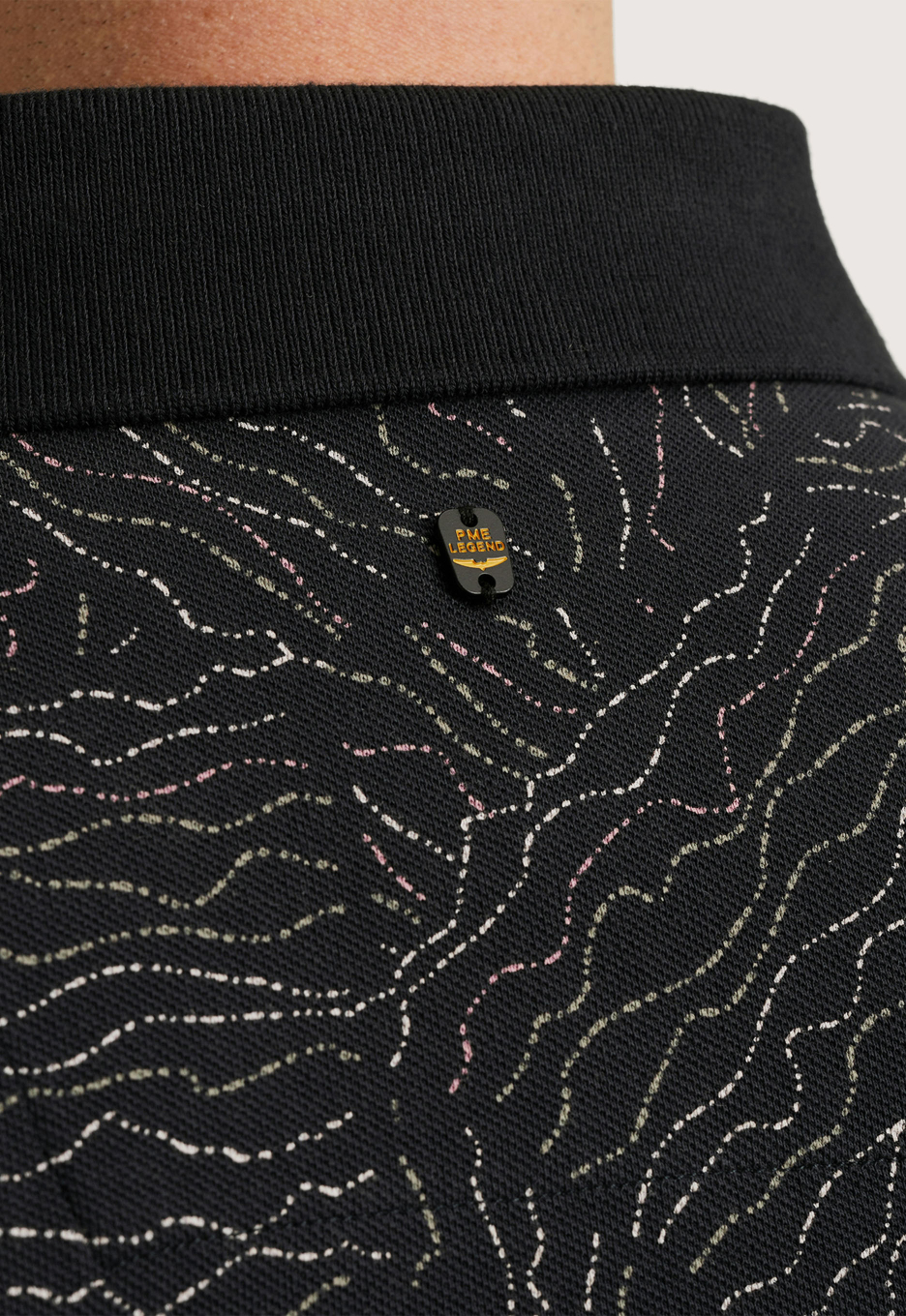 PME Legend All-over Piqué Polo