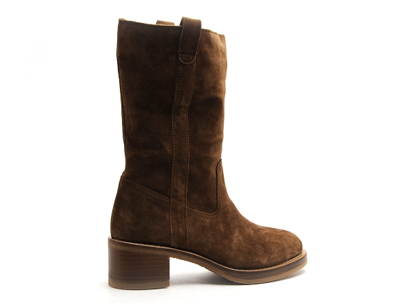 Alpe bottes talons femme 2616 marron