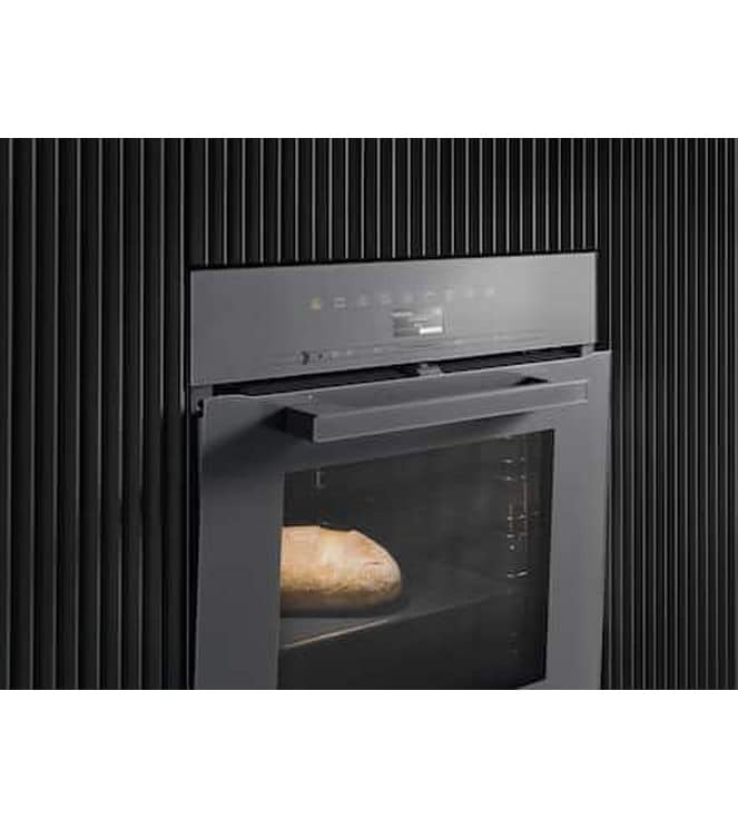 Miele Multifunktions-Dampfgarer DGC 7250 Schwarz Dampfgarer zum Dampfgaren, Backen und Braten mit Vernetzung und TasteControl