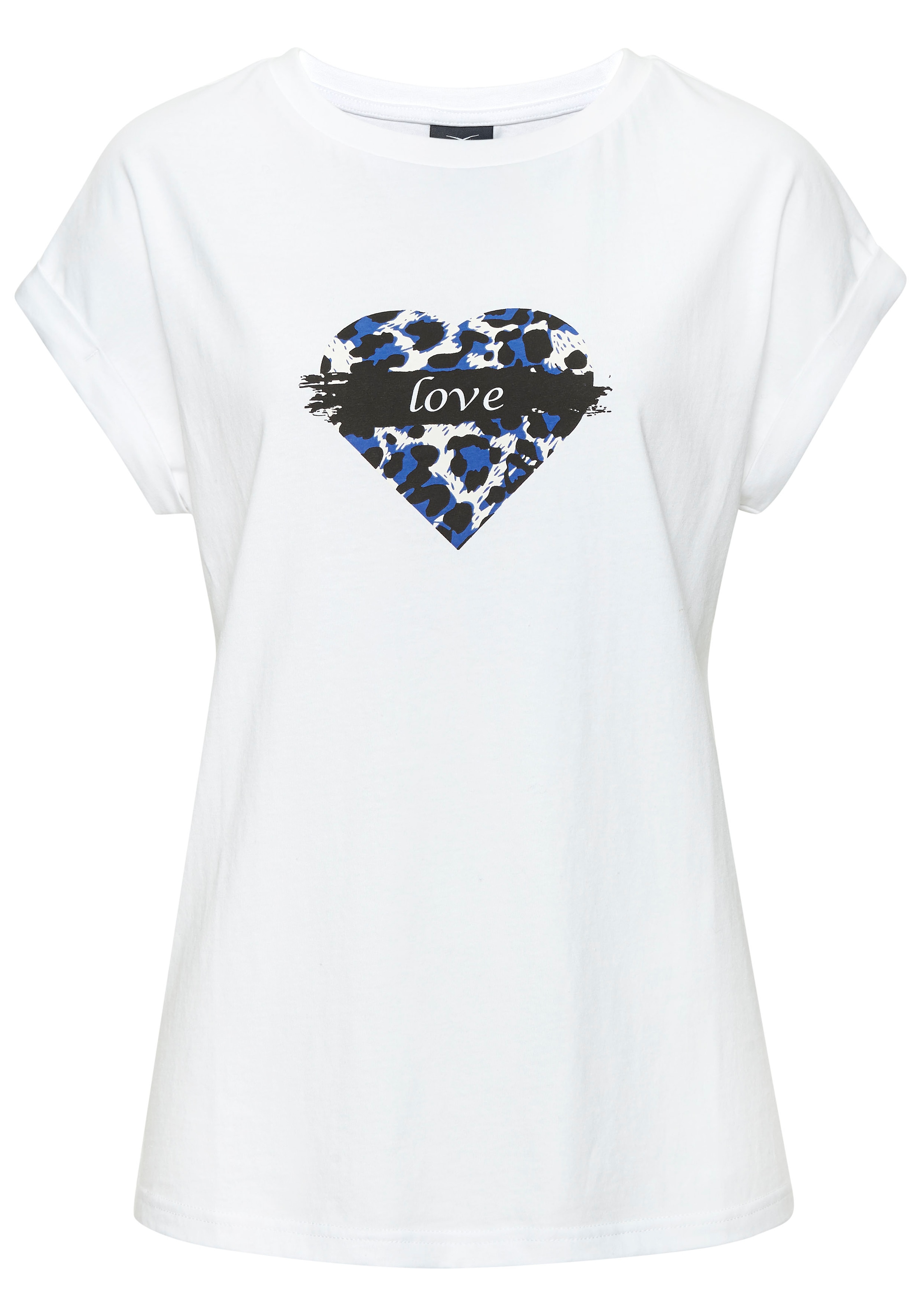 LASCANA Print-Shirt , aus Baumwolle, Damen T-Shirt, Basic