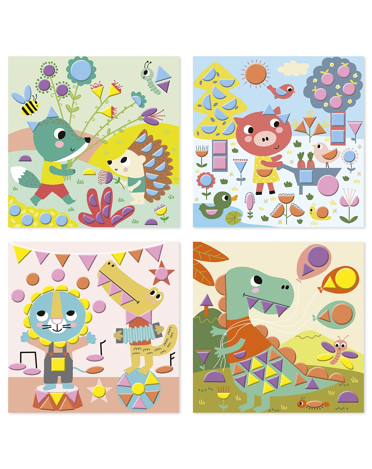 Moosgummi-Set MY ARTS&CRAFTS - GEOMETRIE