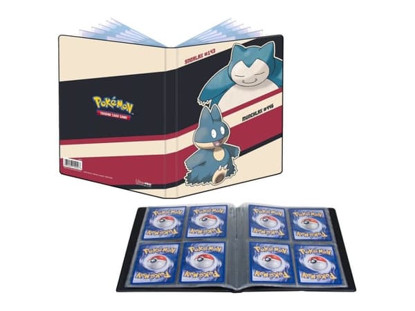 Pokémon Portfolio 4-P Poke Snorlax & Munchlax