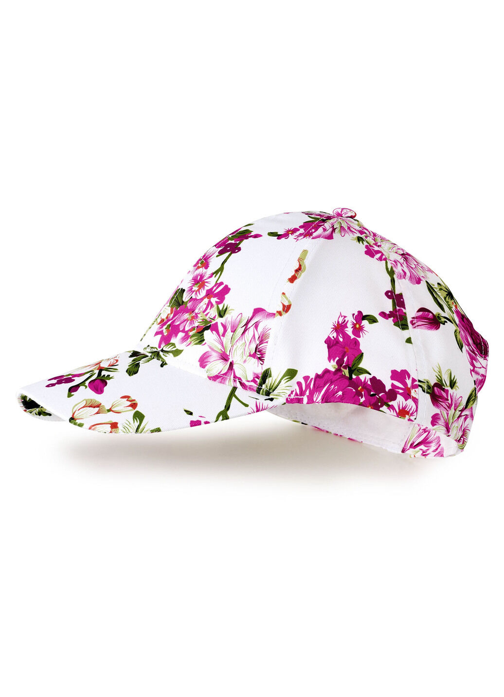 Trendige Damen-Baseball-Mütze mit exotischem Blumendruck