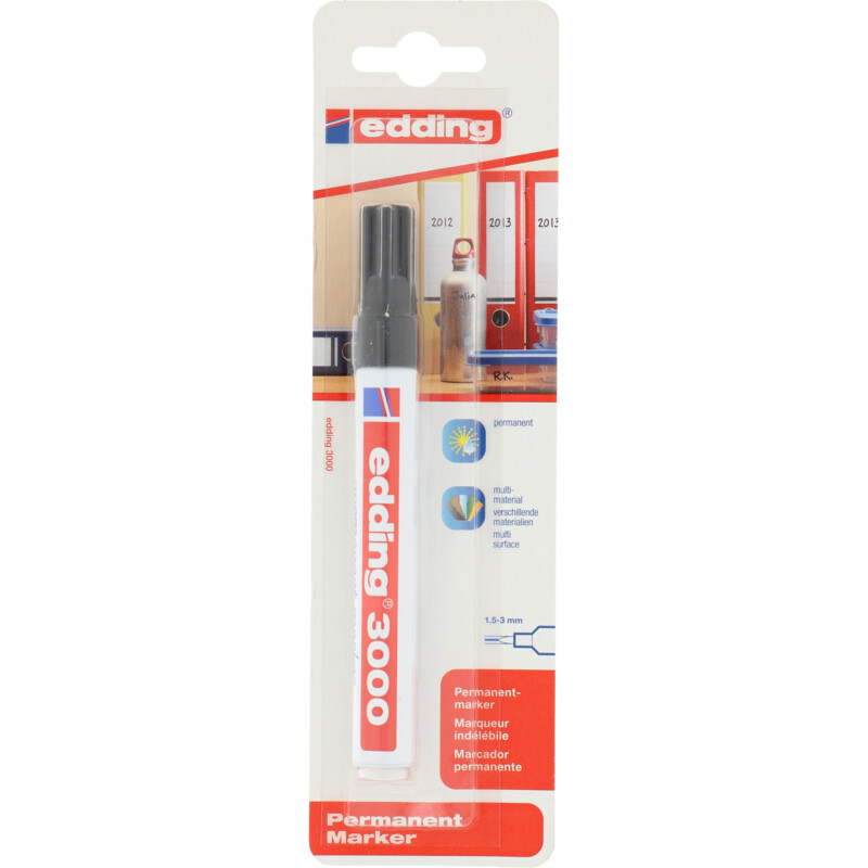 Edding Permanent marker zwart