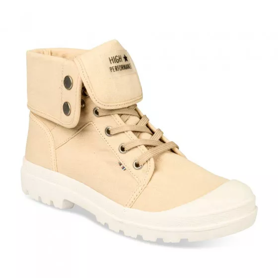Baskets BEIGE ACTIVE FASHION