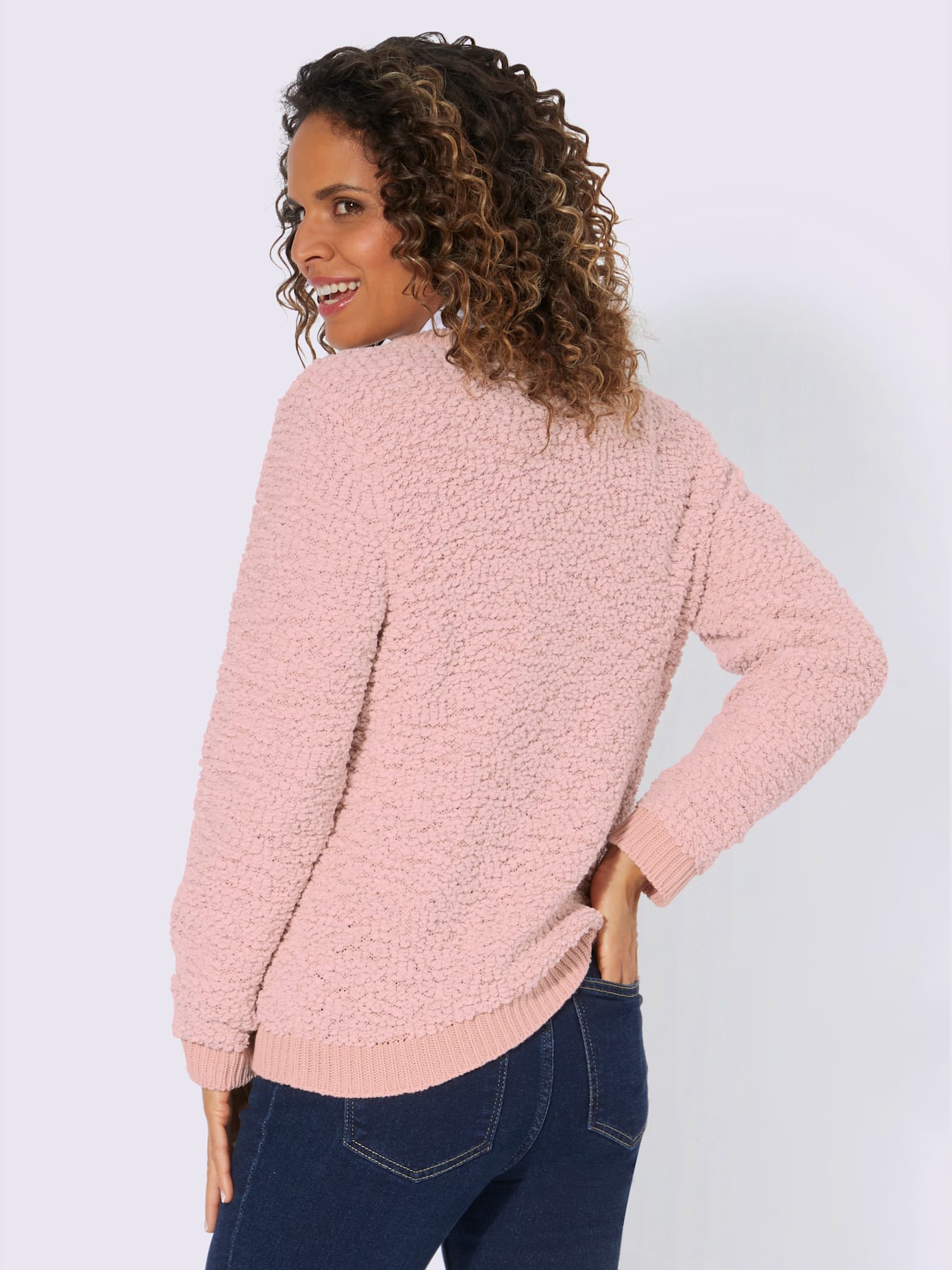 Veste en tricot moelleux et chaud
