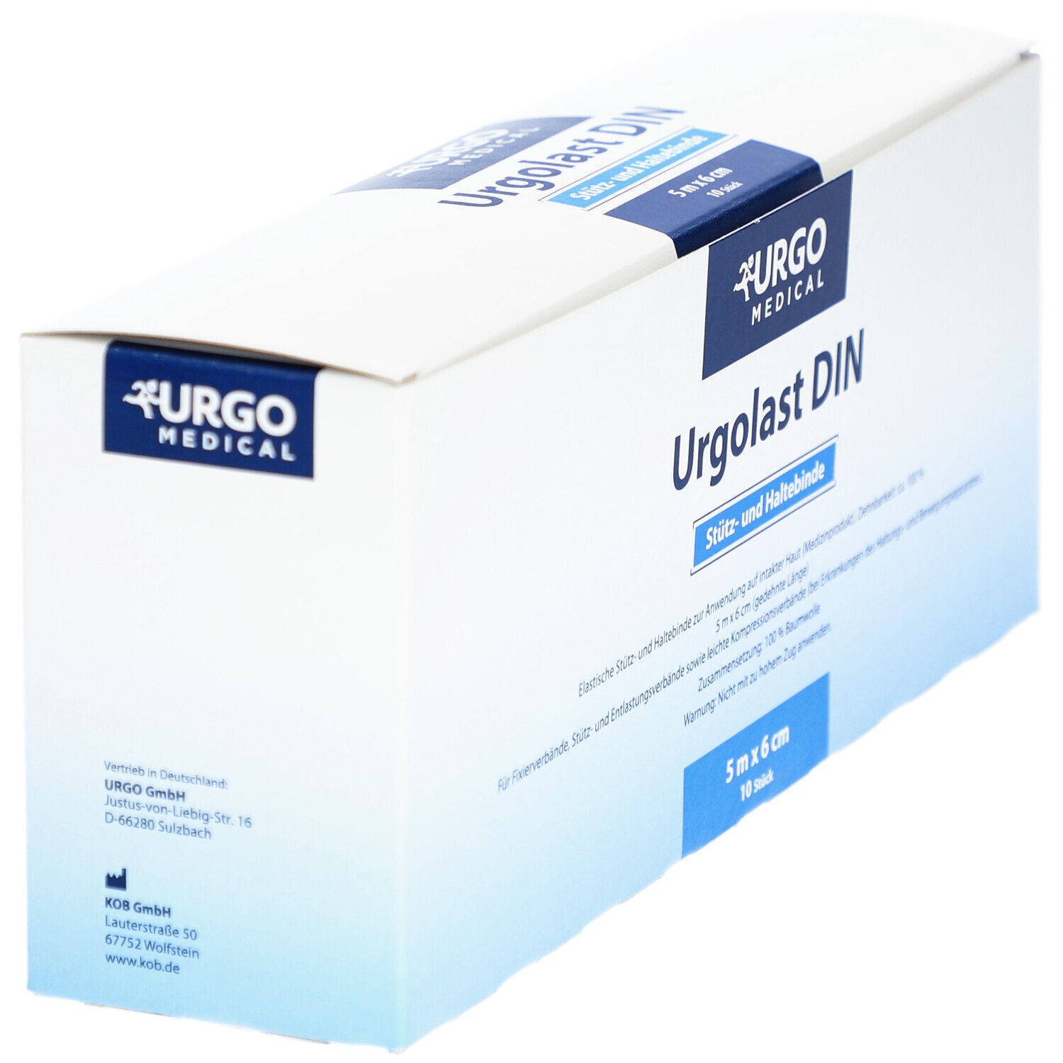 Urgolast Universalbinde 10 cm x 5 m, weiß
