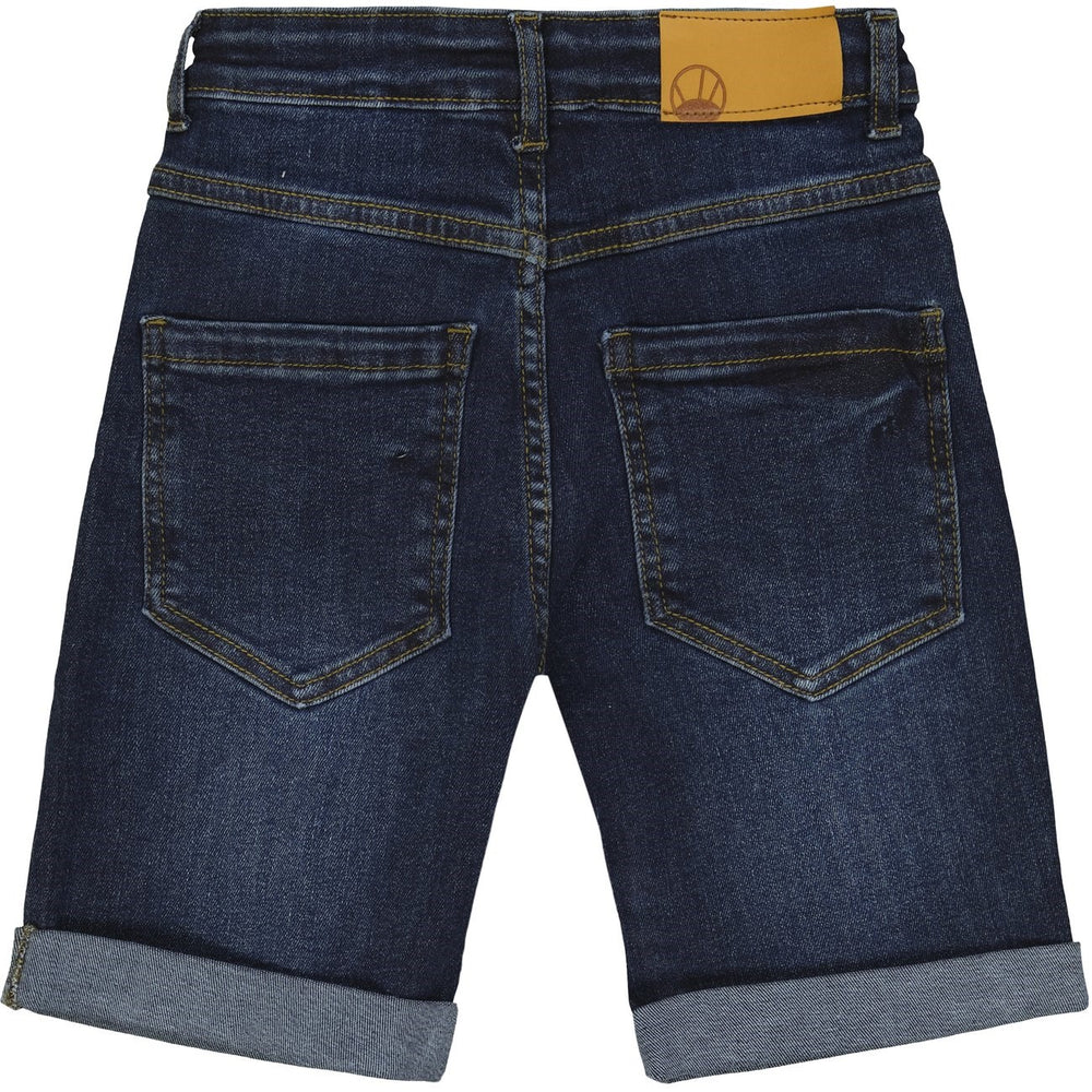 Køb The New Dark Blue Denim Shorts