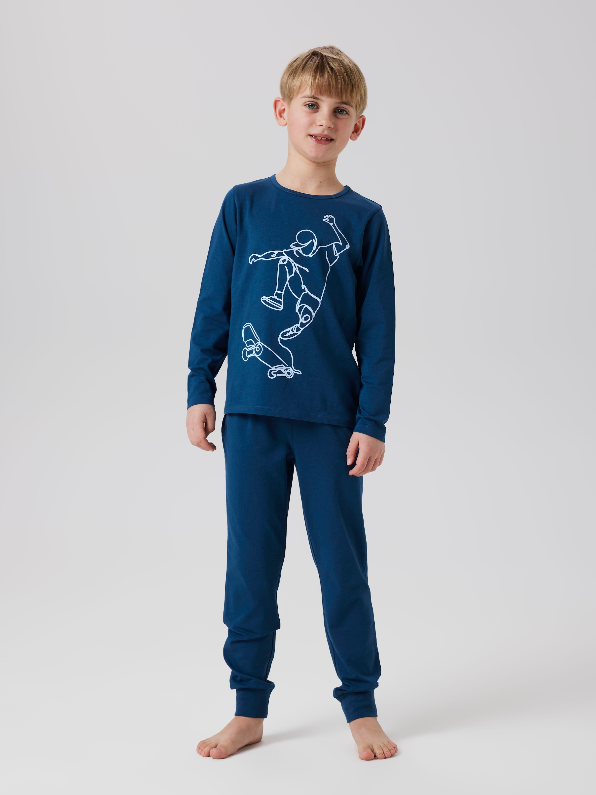 Name It Pyjama »NKMNIGHTSET TITAN SKATER NOOS« Set, 2 tlg.