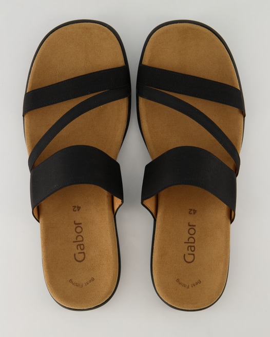 Gabor 03.702.87 Pantoletten in Schwarz