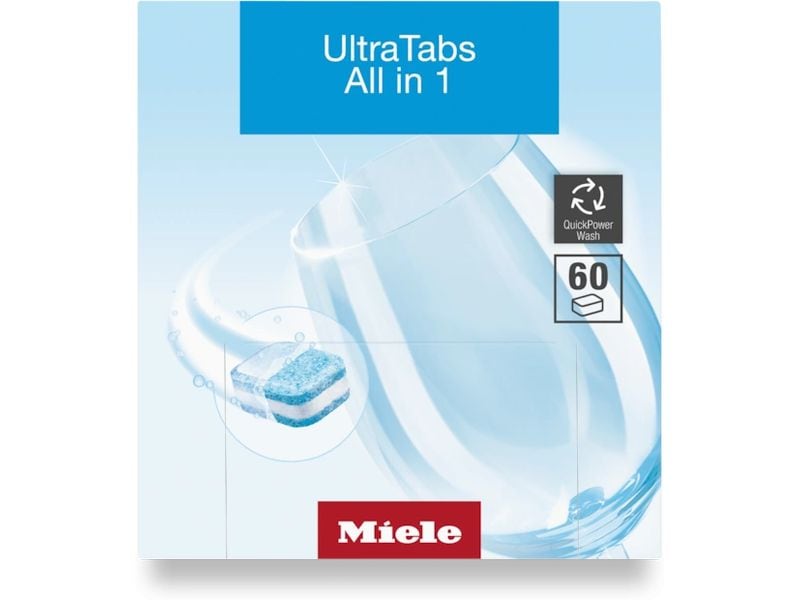Miele Geschirrspültabs UltraTabs All in 1 60 Stück Geschirrspülmittel