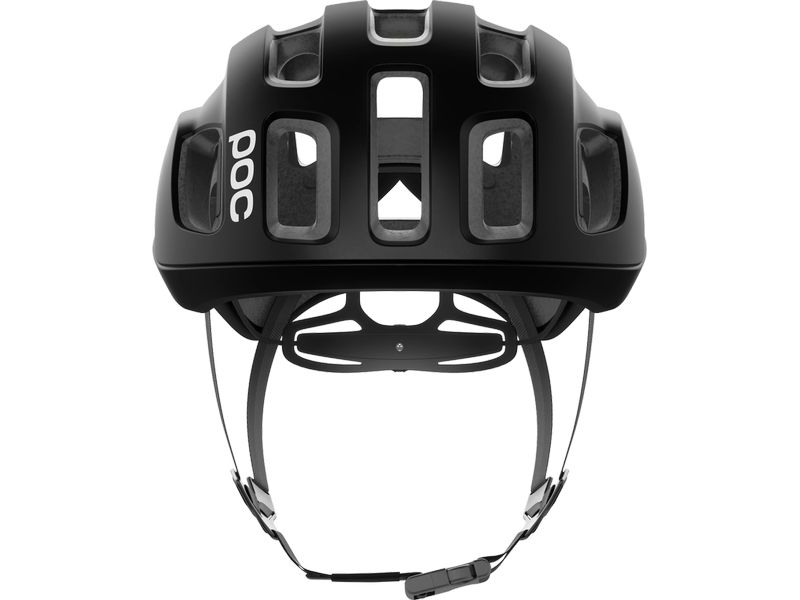 POC Helm Ventral Air MIPS Uranium Schwarz Matt, M Fahrradhelm