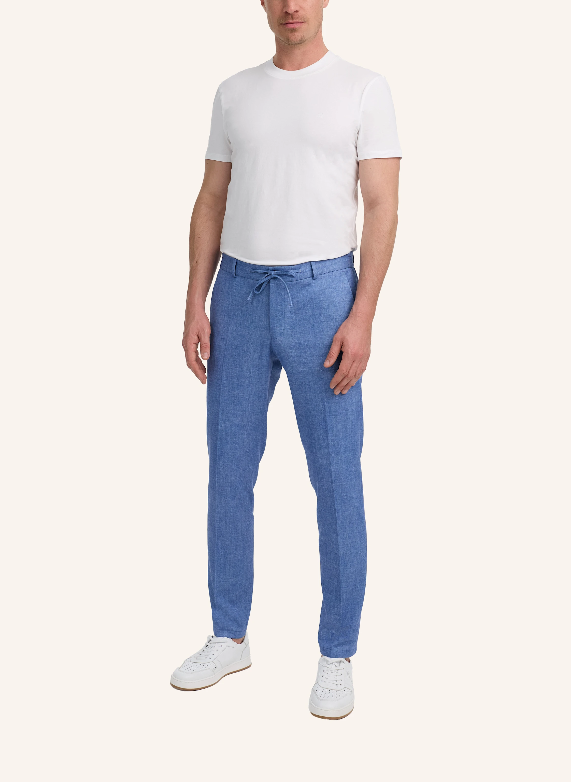 ZUITABLE Anzughose DISPARTAFLEX Slim Fit aus Jersey