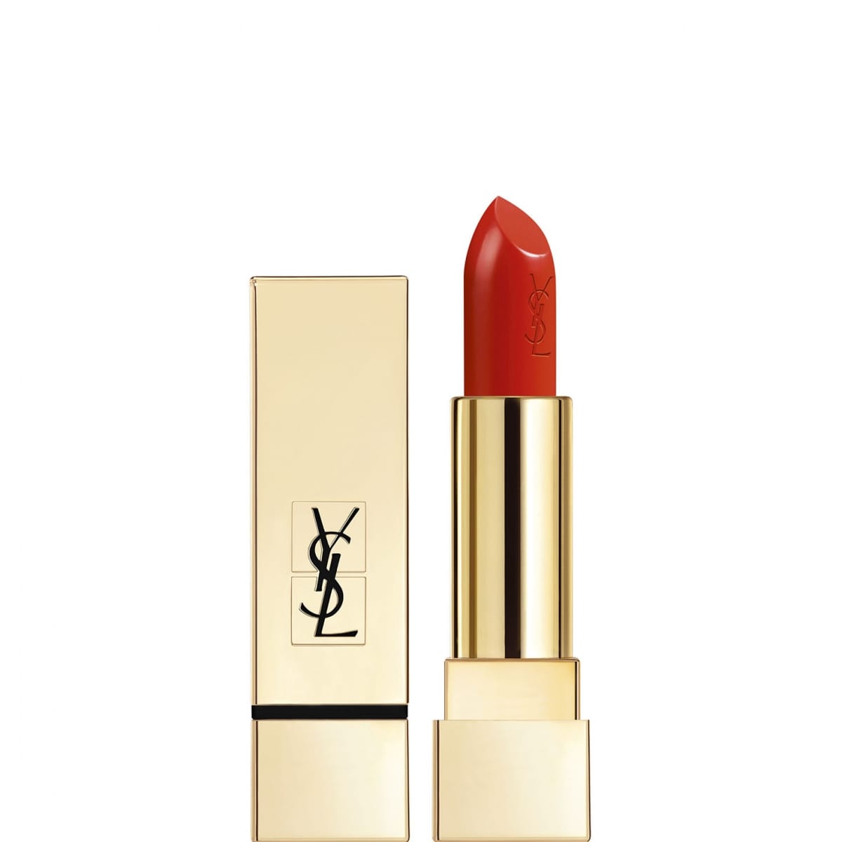 YVES SAINT LAURENT Rouge Pur Couture Rouge à Lèvres Satiné Longue Tenue et Confort
