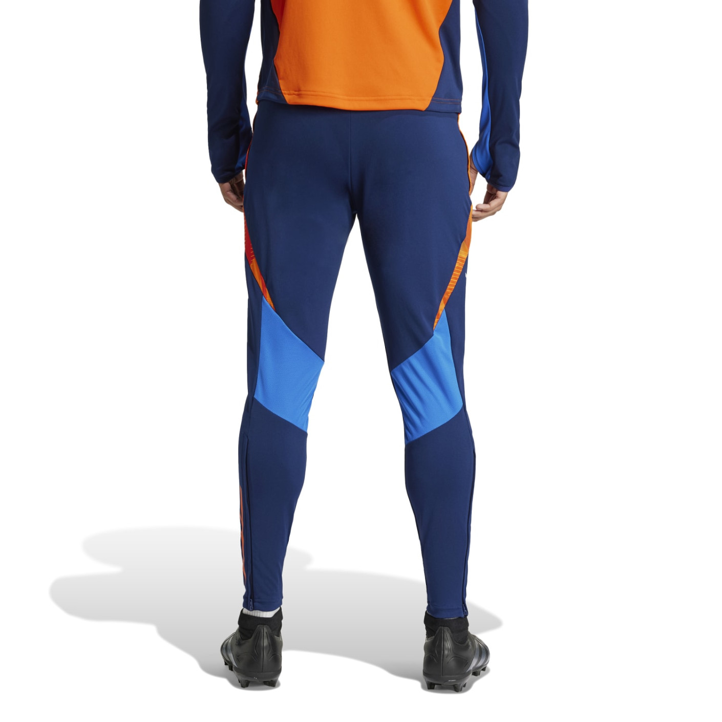 adidas Juventus Trainingspak 1/4-Zip 2024-2025 Blauw Oranje Wit