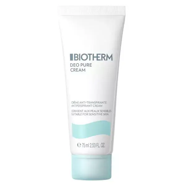 Desodorante antitranspirante em creme Biotherm Pure 75ml