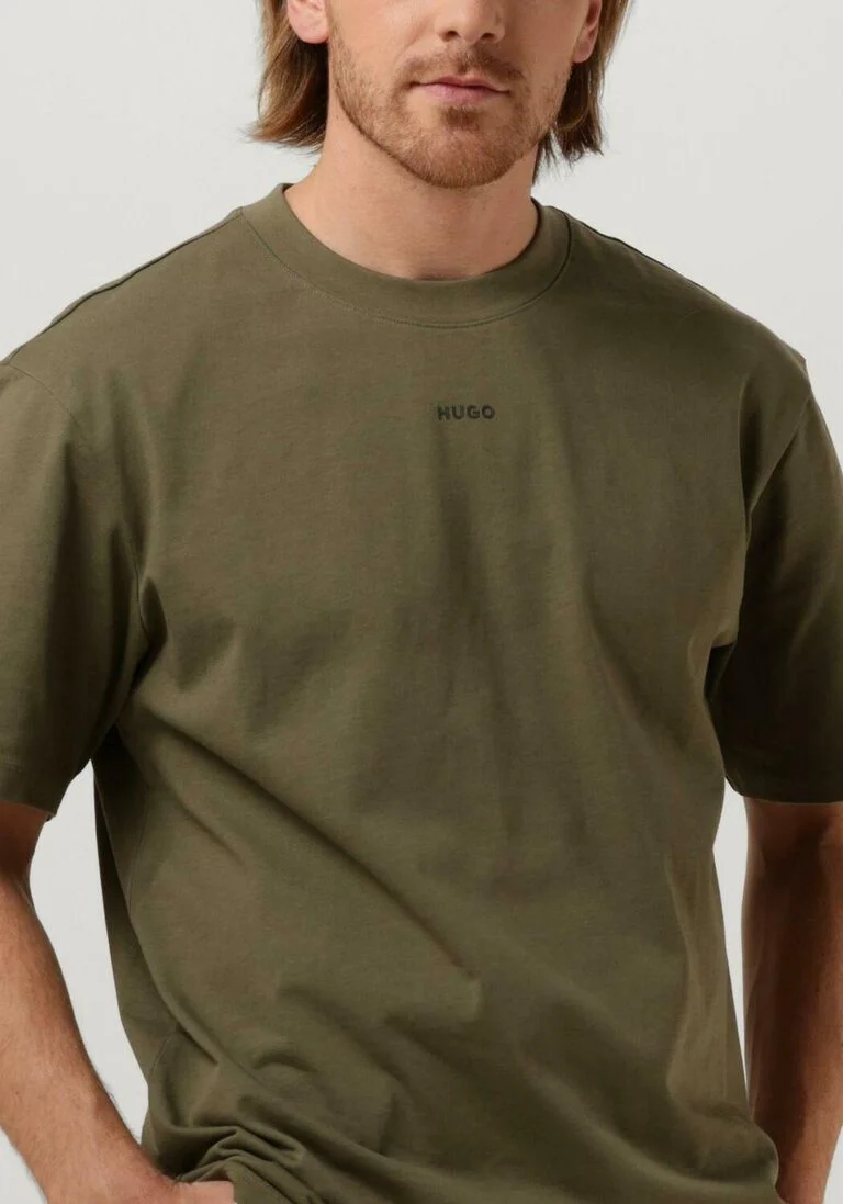 HUGO donkergroene hugo t-shirt dapolino