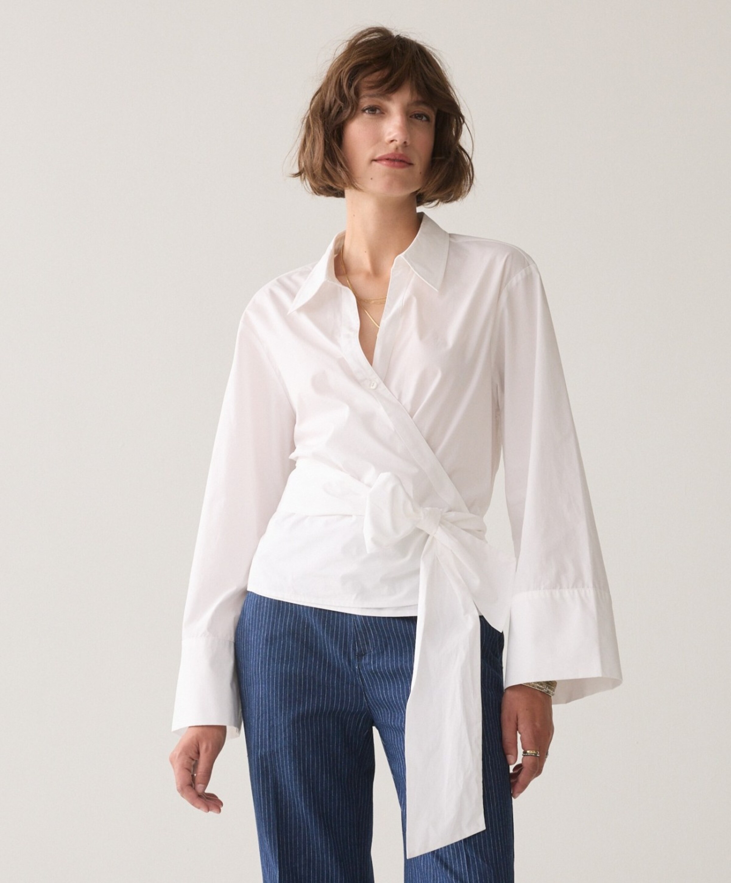Summum Woman Dames blouse wit