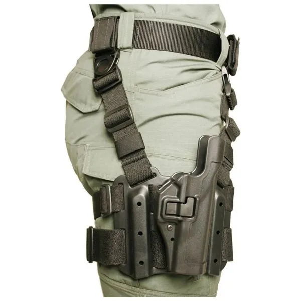 Blackhawk -  Blackhawk Holster Serpa Lvl 2 Tac G 17/19/22/23/31/32 schwarz RH